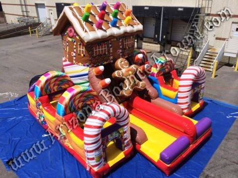 Gingerbread House Inflatables for rent in Colorado